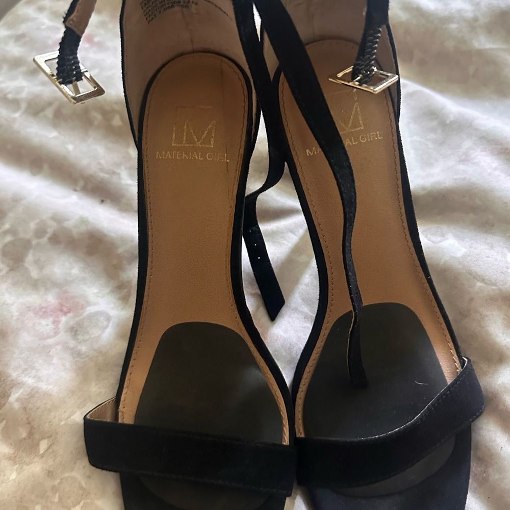 Material Girl Elegant Black Heels